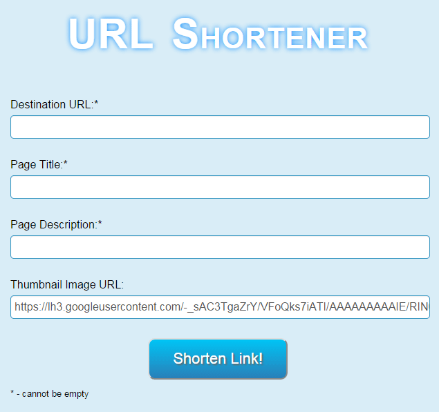 facebook url shortener